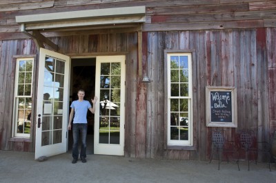 Bella Winery, in Dry Creek Valley. It was fairly gimmicky here, a real zoo. But quite pretty.